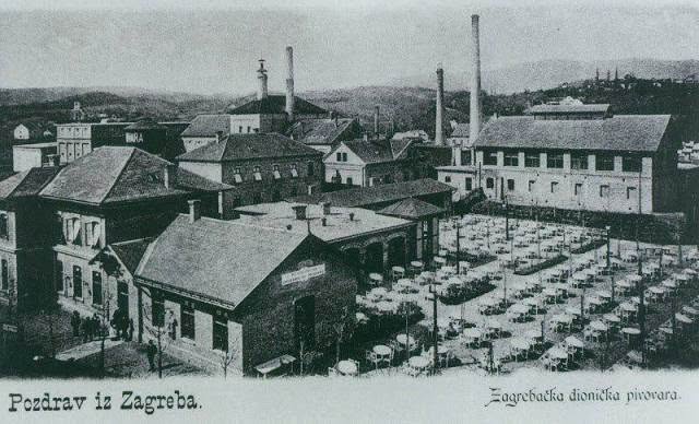Zagrebačka pivovara 1893. godine